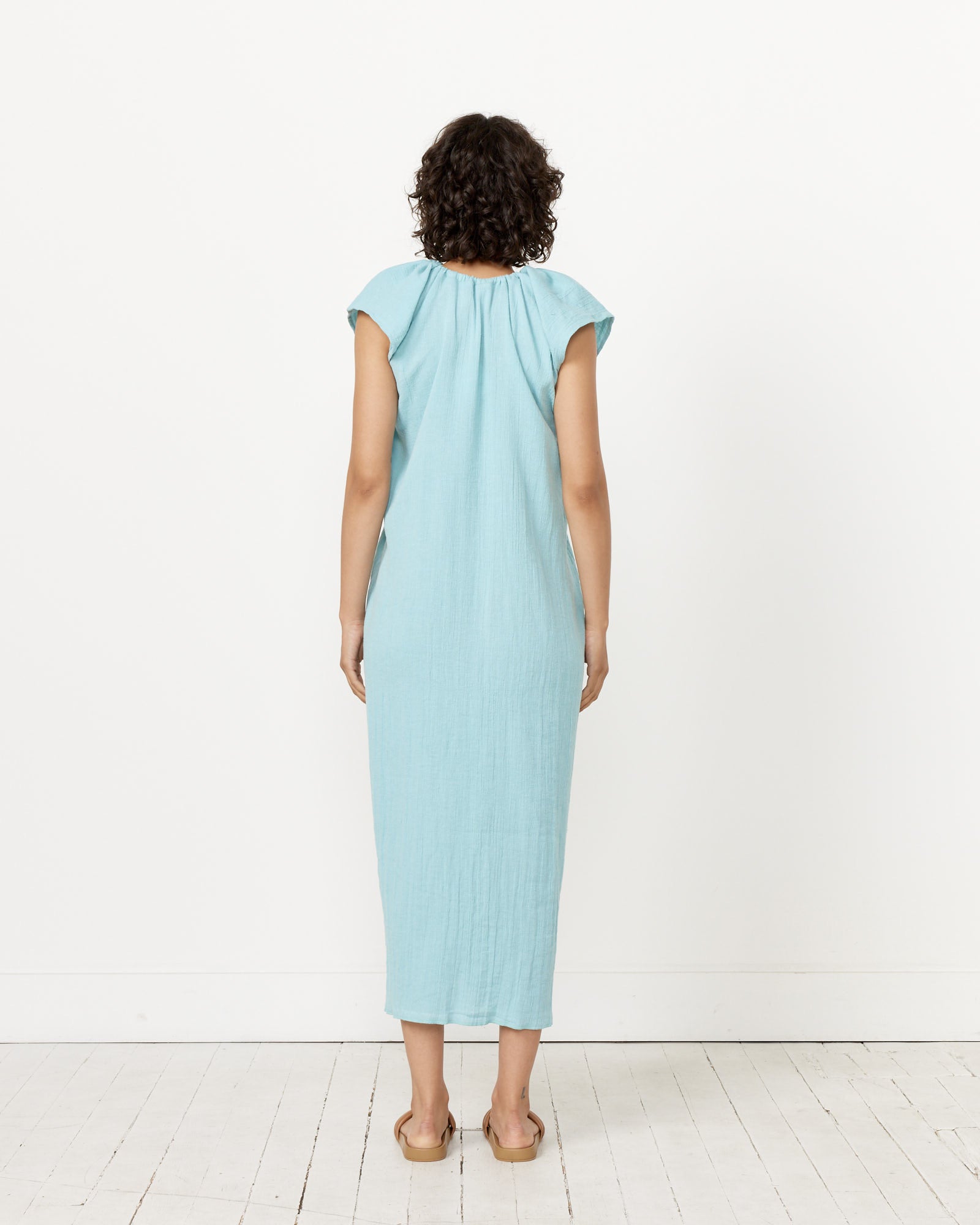 Max Dress in Wuxi Blue