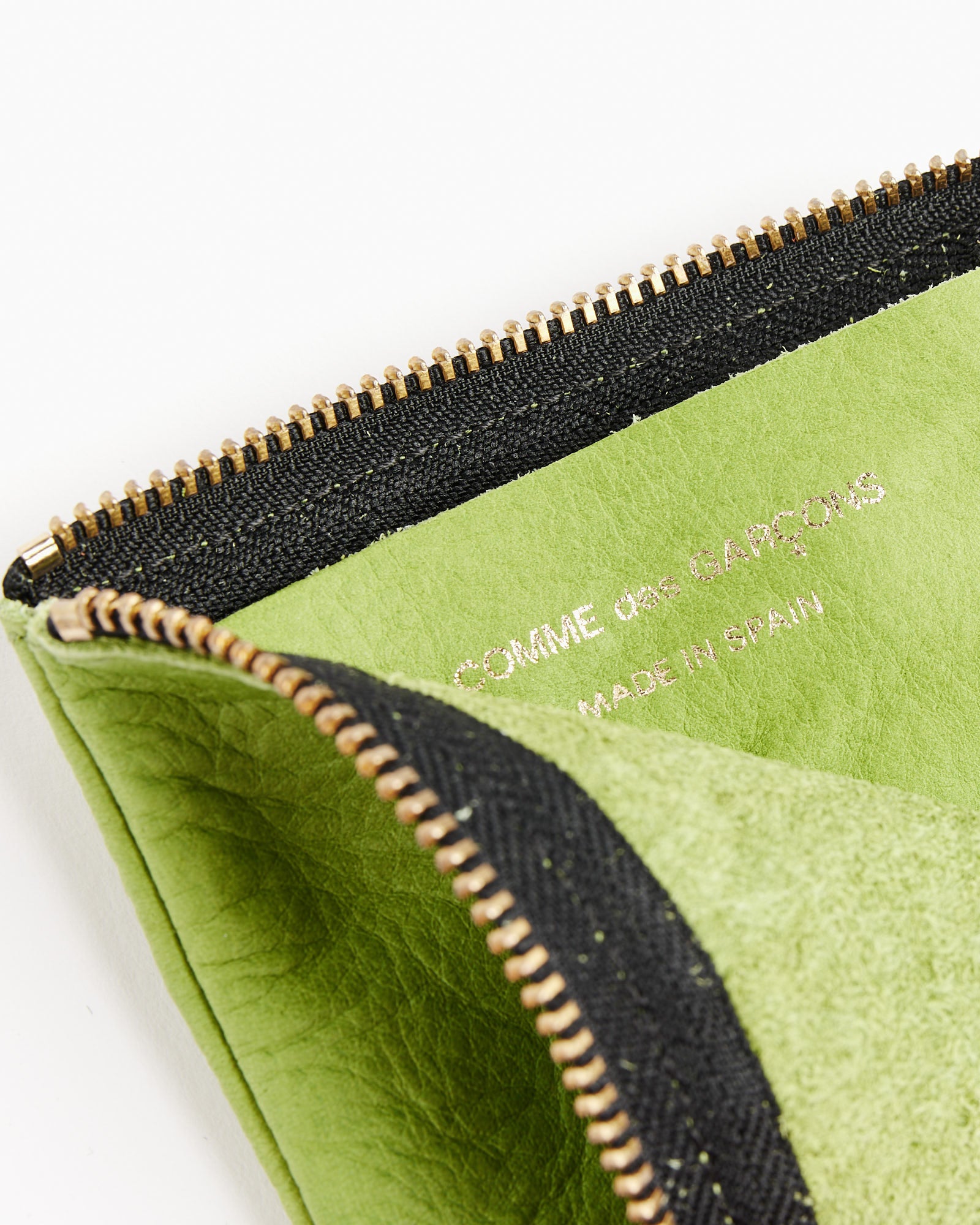 Washed Wallet Zip Pouch