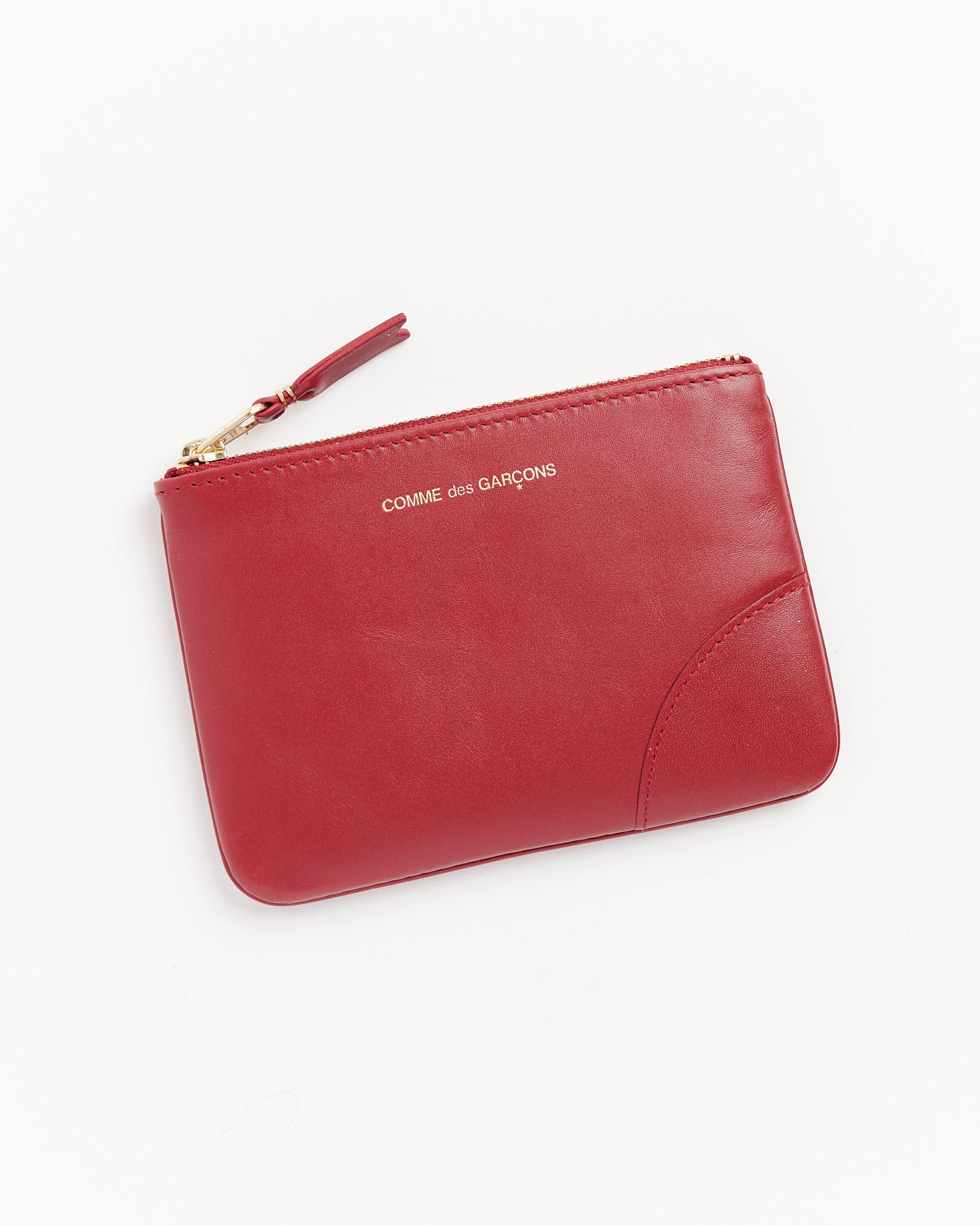 Classic Zip Pouch in Red