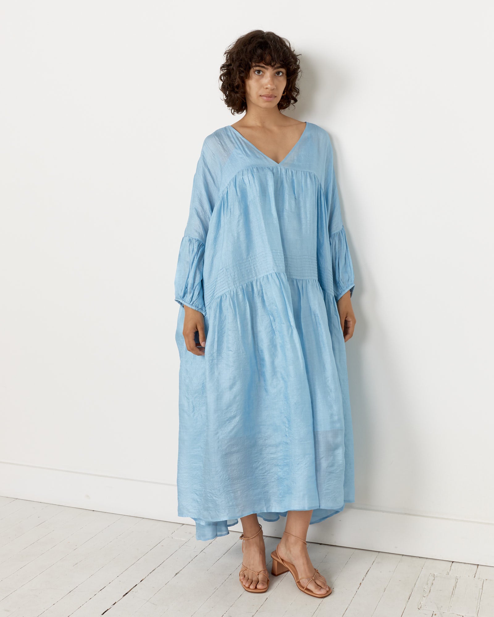 anaak airi maxi dress Anaak Airi Tussar Maxi Dress