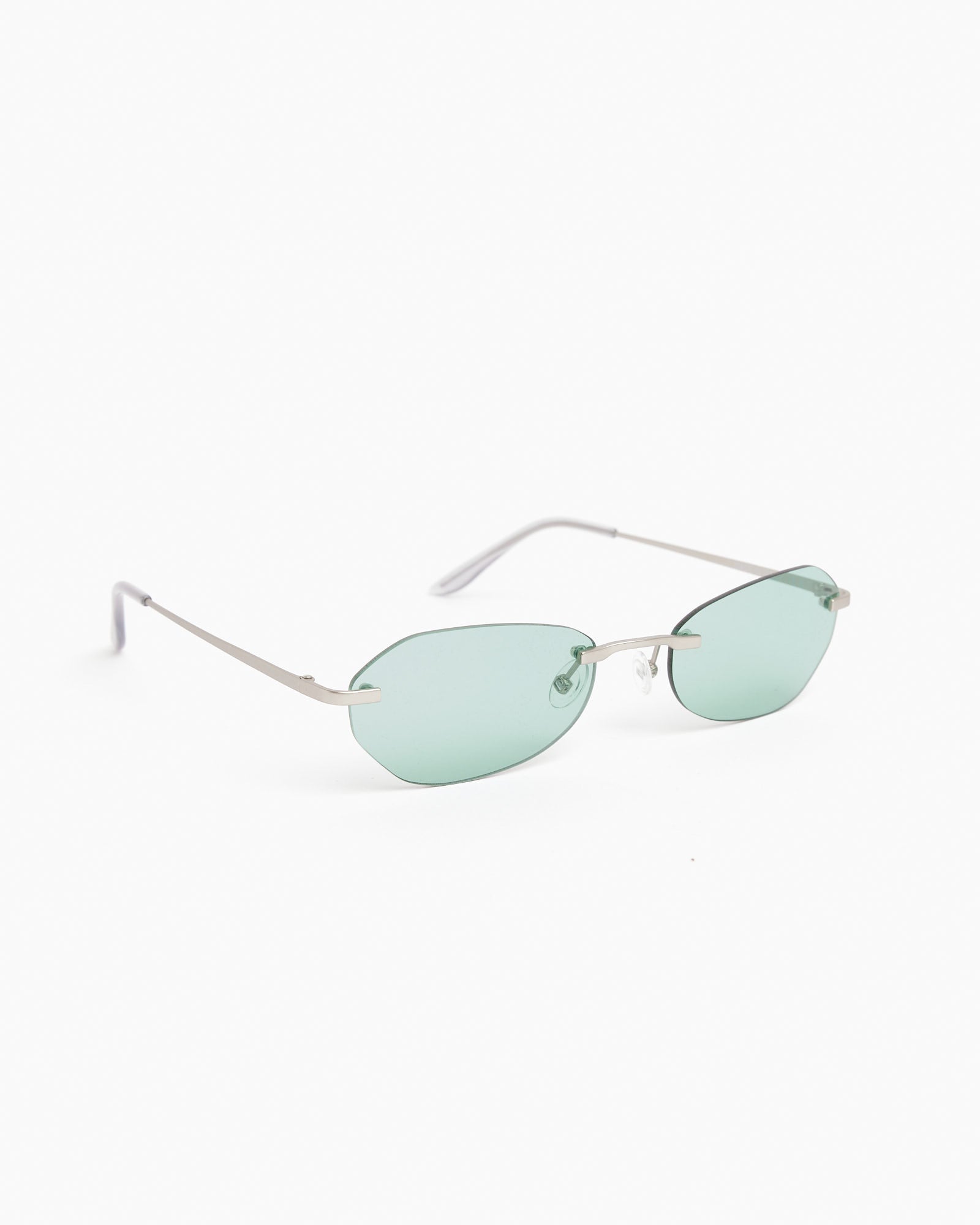 Adorable Sunglasses in Matte Silver