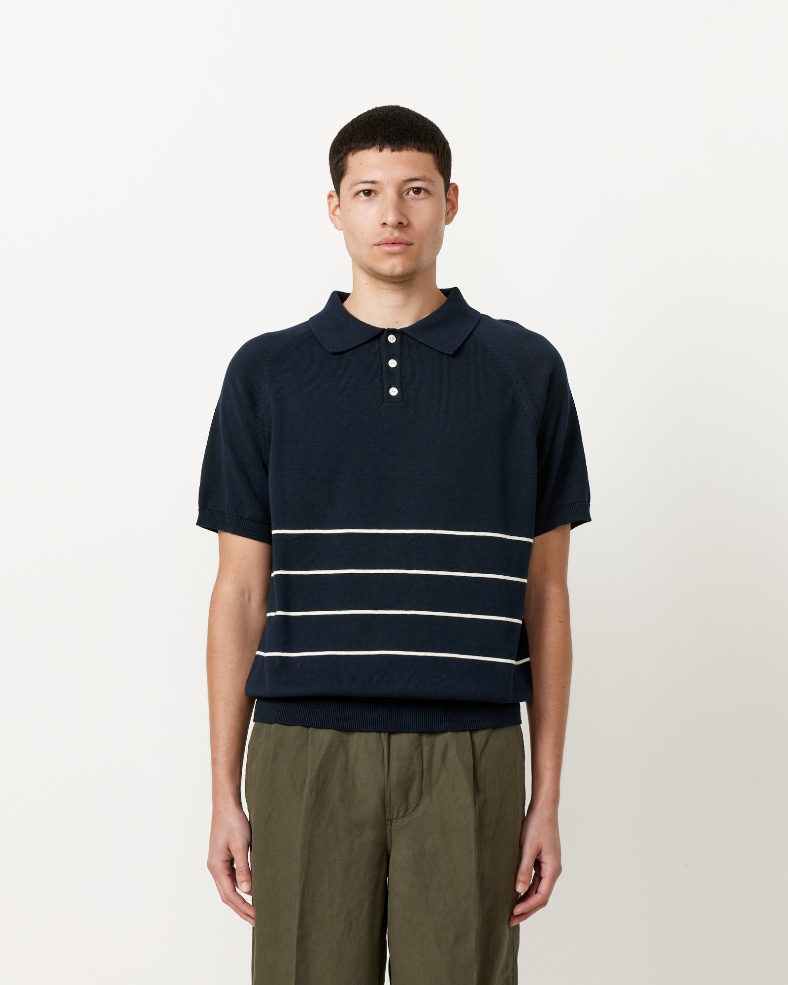 Link Polo in Navy