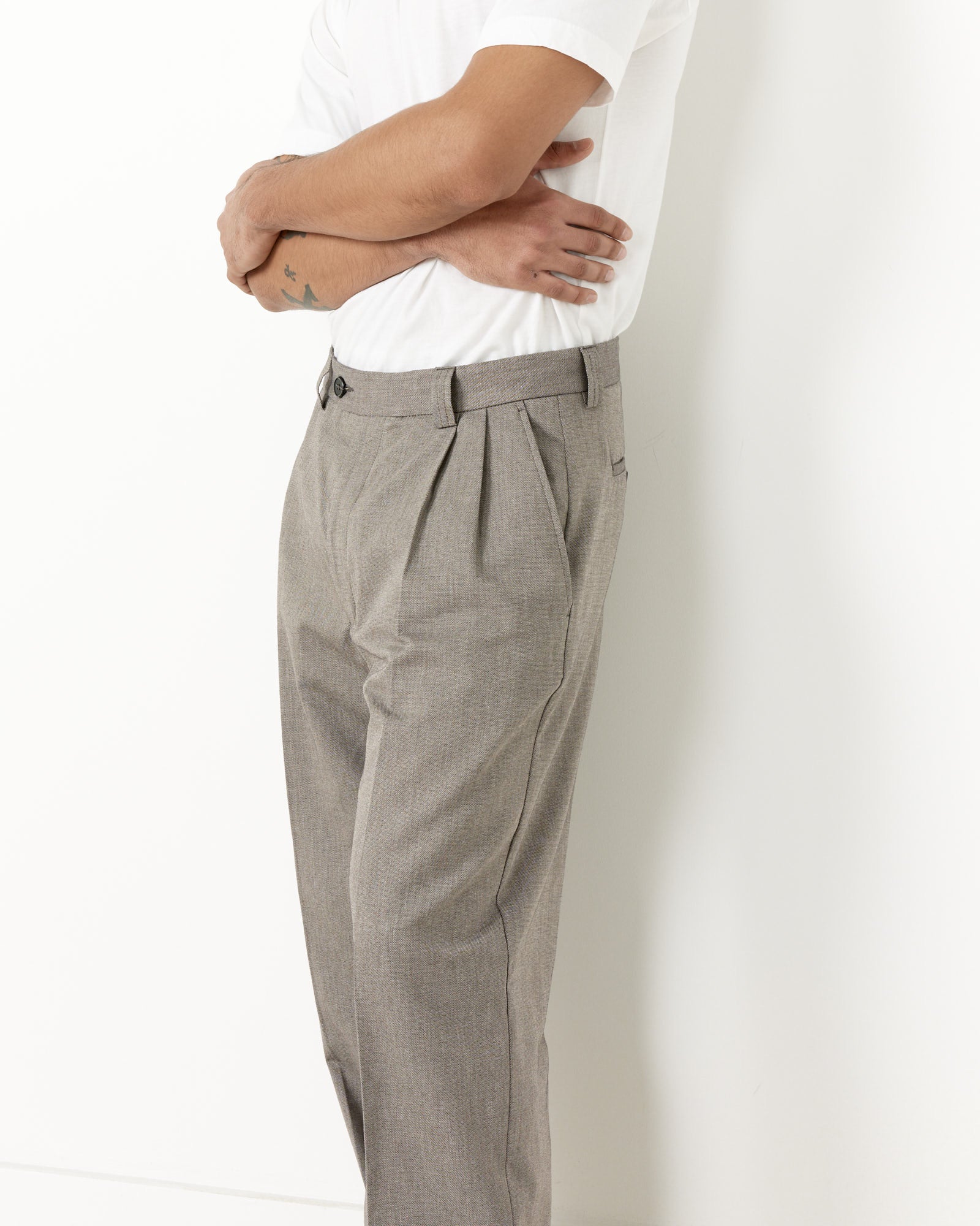 Classic Trouser in Nutmeg