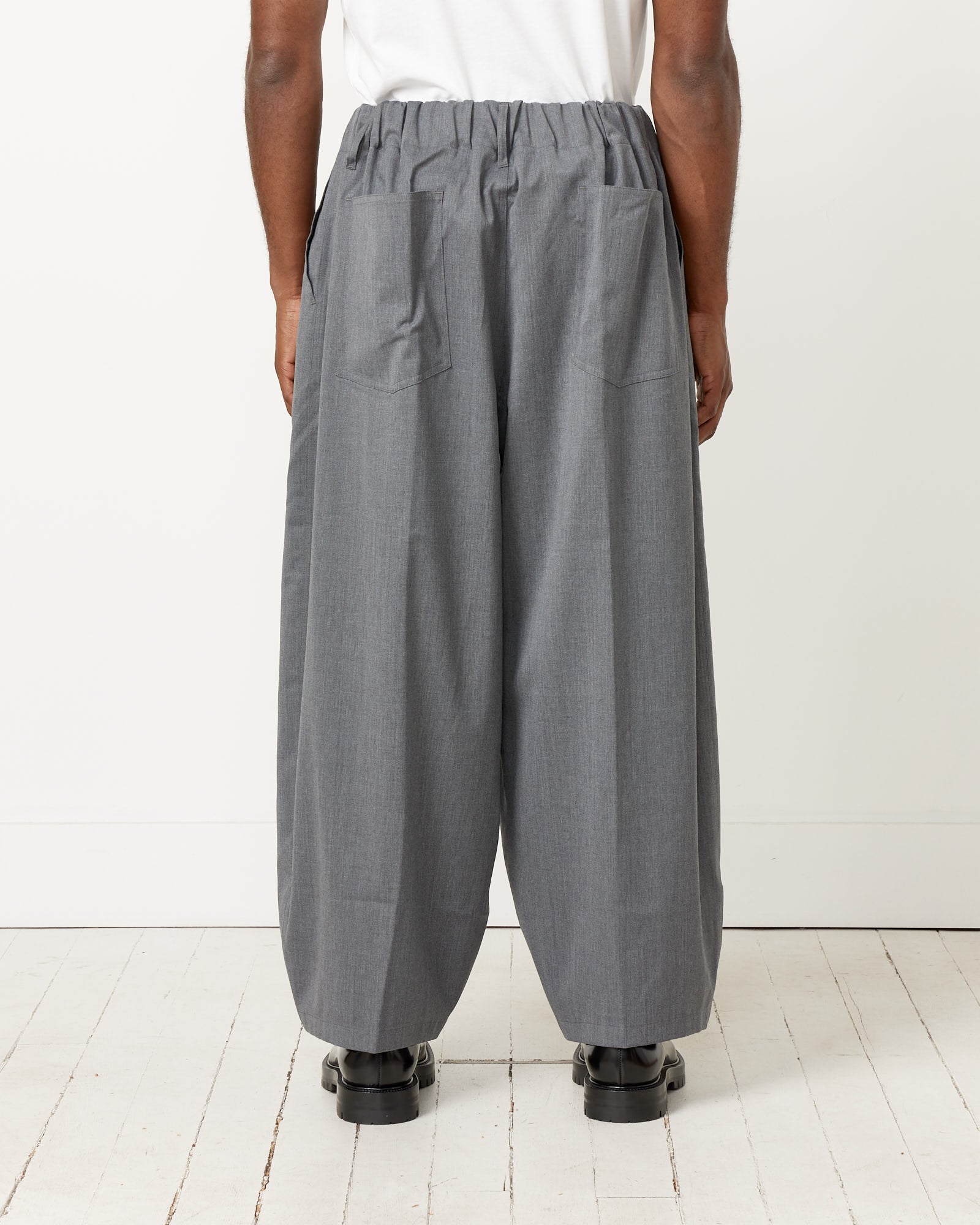 Sillage FINE 注ぎ込み LINEN CIRCULAR PANTS