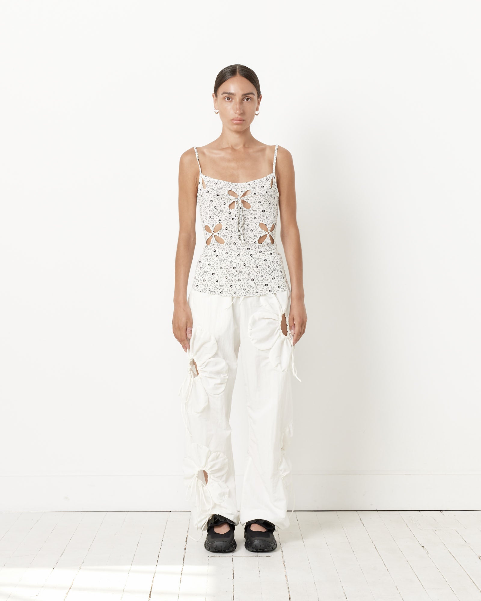 Dries Van Noten Off-White Floral Camisole