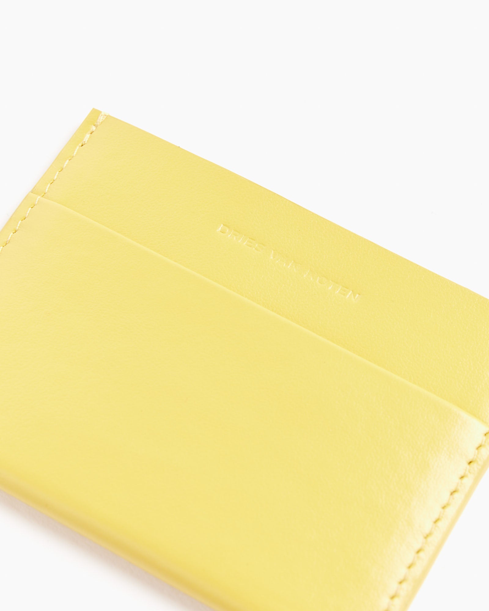 Cardholder in Yellow