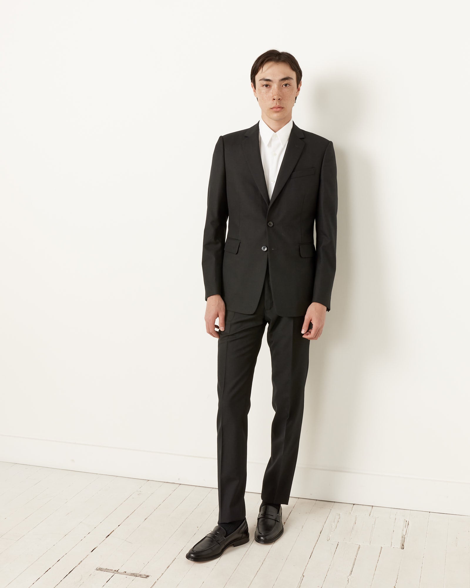 Slim Fit Suit in Black