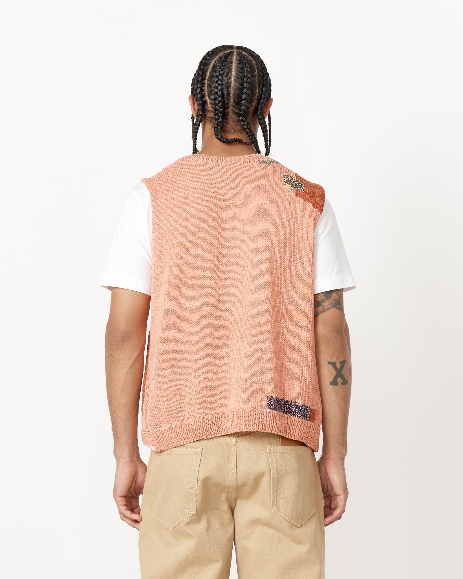 Party Vest in Ancient Pink