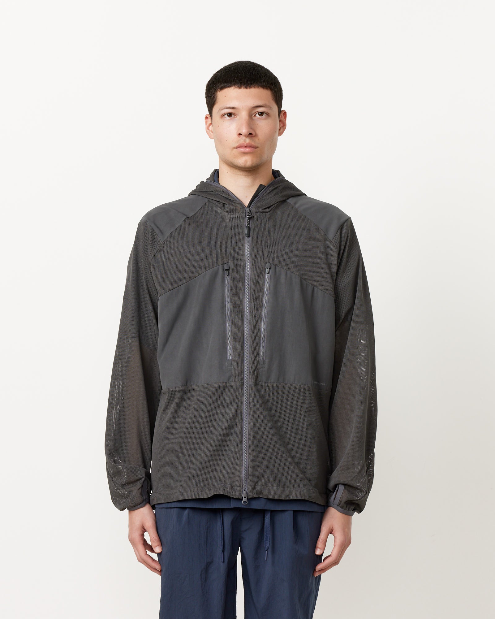 Insect Shield Mesh Jacket in Charcoal