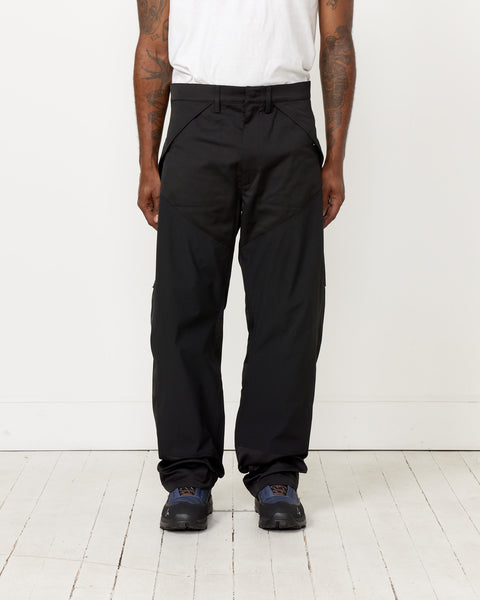 ROA Black Paneled Cargo Pants