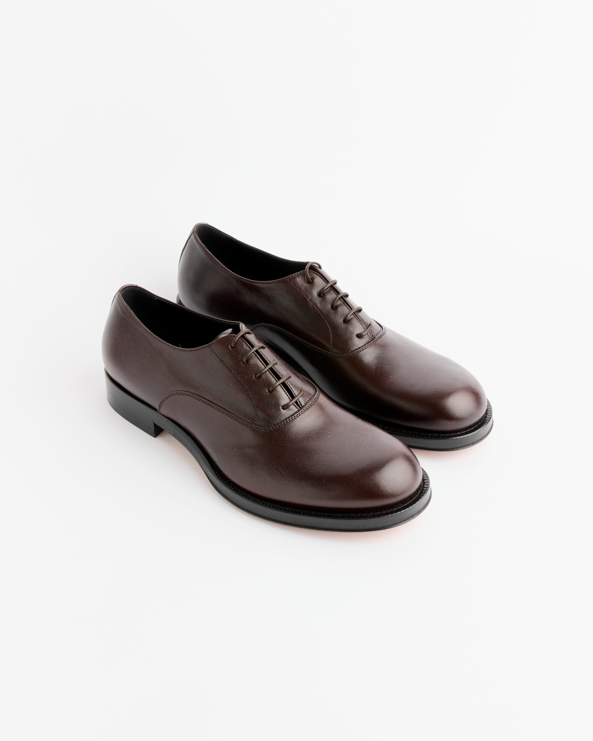 Laced Oxford in Dark Brown