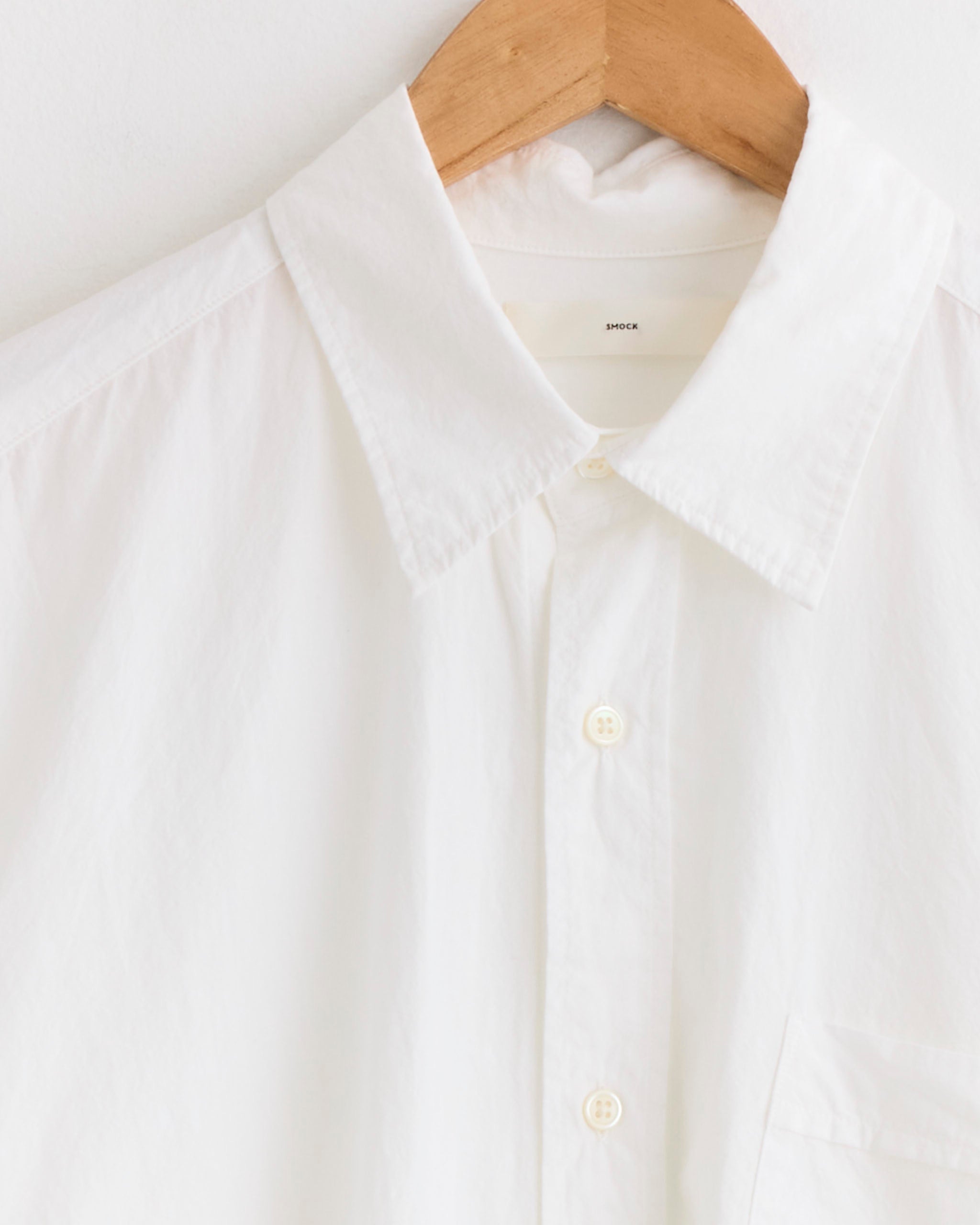 Gio Shirt in Crushed Cotton White - White / L (260866)