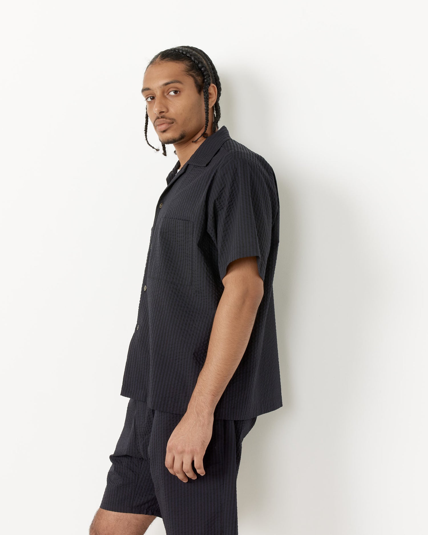 Smock Shirt - Black