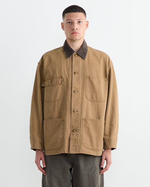 Relax Fit Coverall in Brown