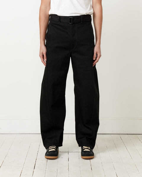 【LEMAIRE】TWISTED CHINO PANTS BLACK 48 Lemaire - Twisted Chino Pants | HBX - Globally Curated