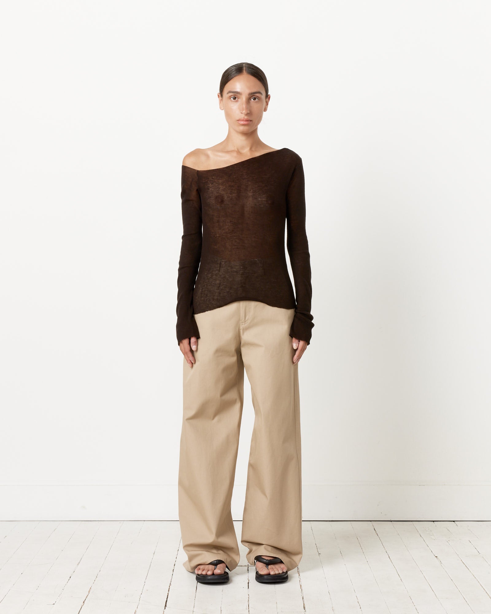 Yucca Top in Brown