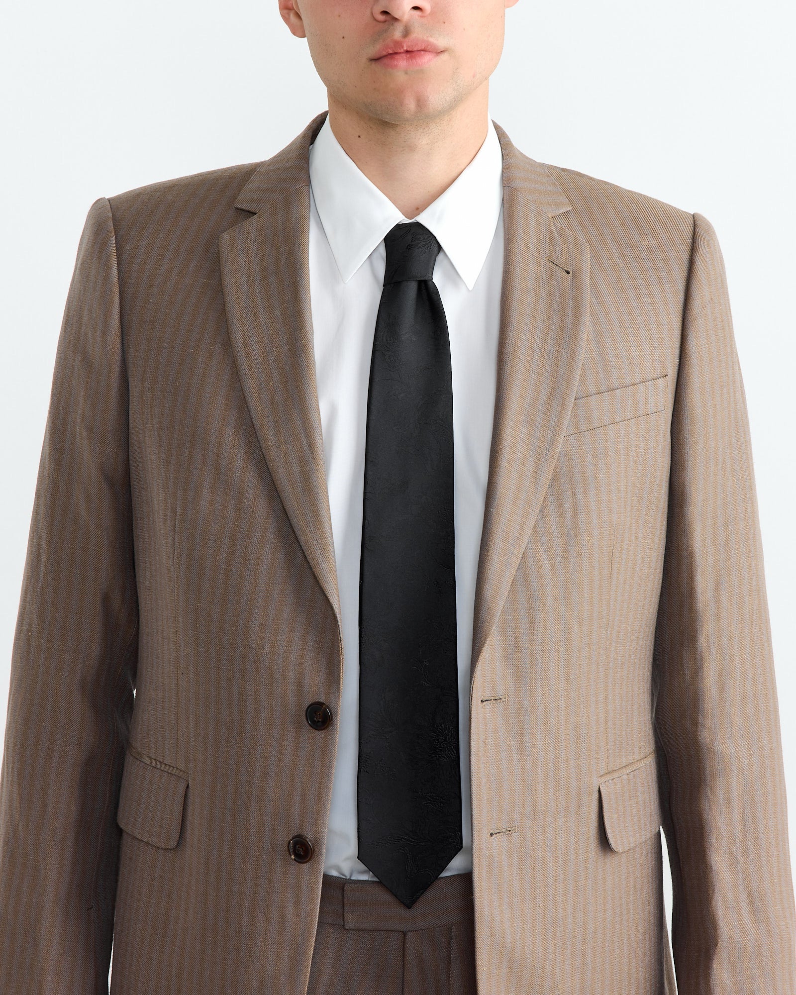 Dries Van Noten Q.1903 Tie - Black - OS - Default Title (266880)