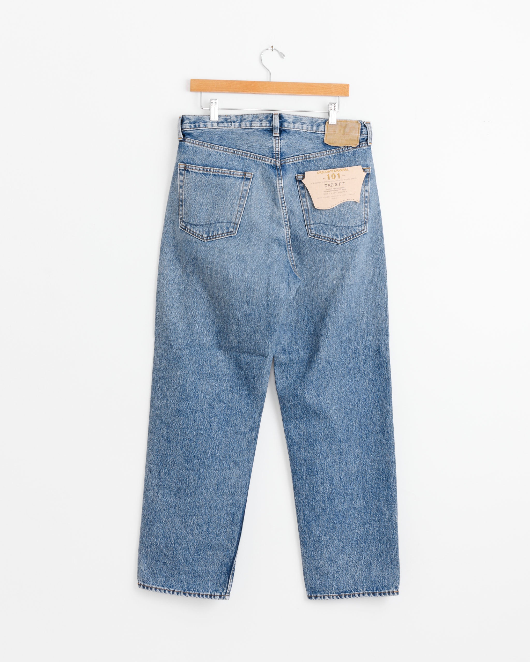 【美品】or Slow/101 DAD'S FIT DENIM PANTS 101 Dad's Fit Pant in Denim Used