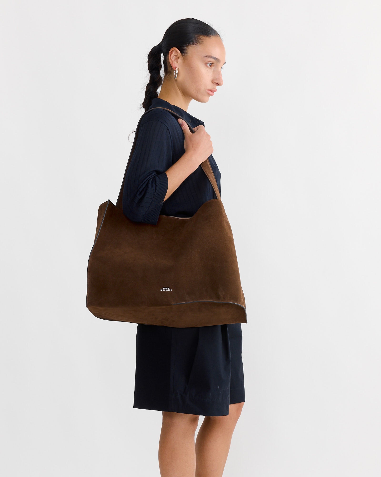 Doublet Tote in Cocoa