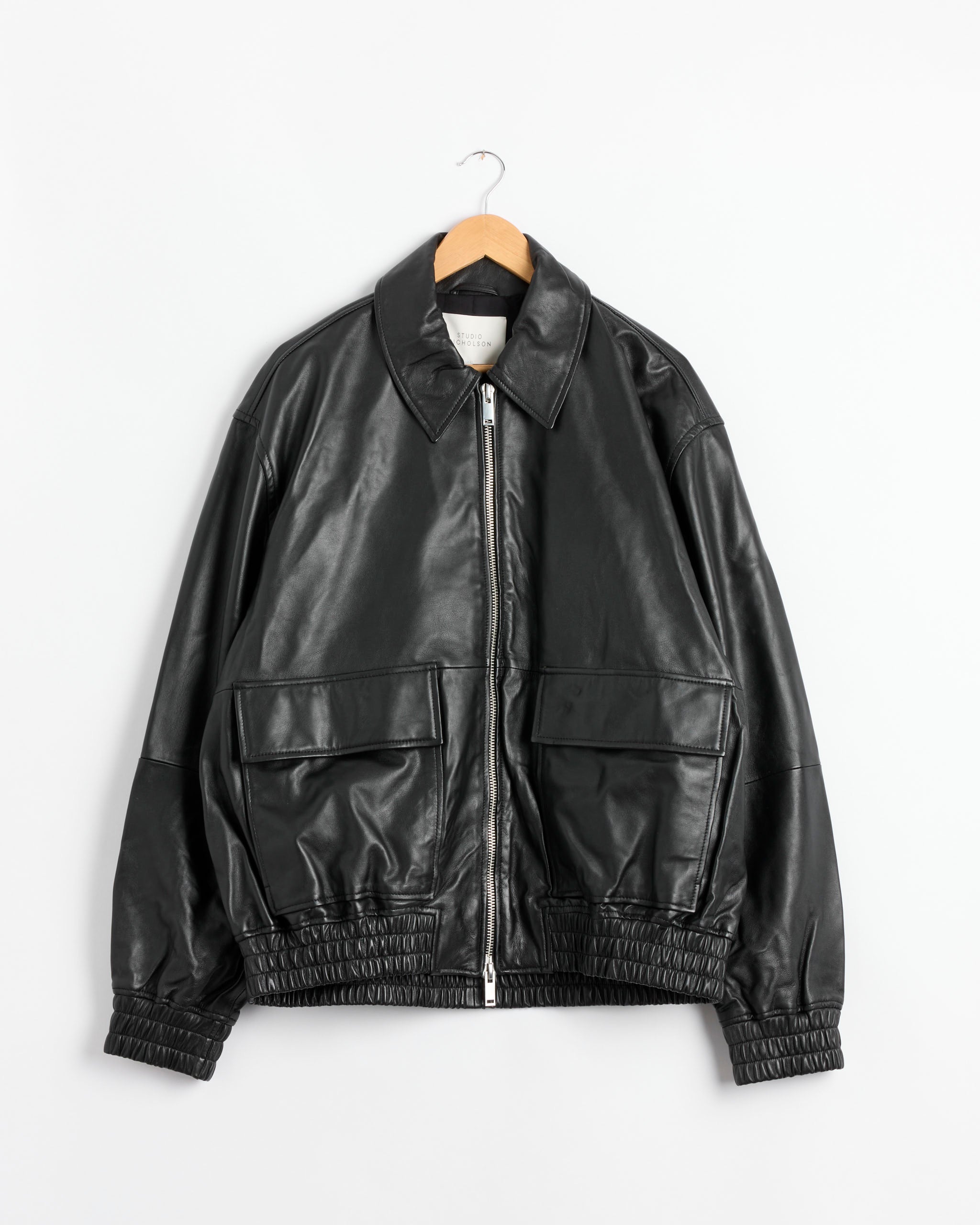 Piston Bomber Jacket in Black