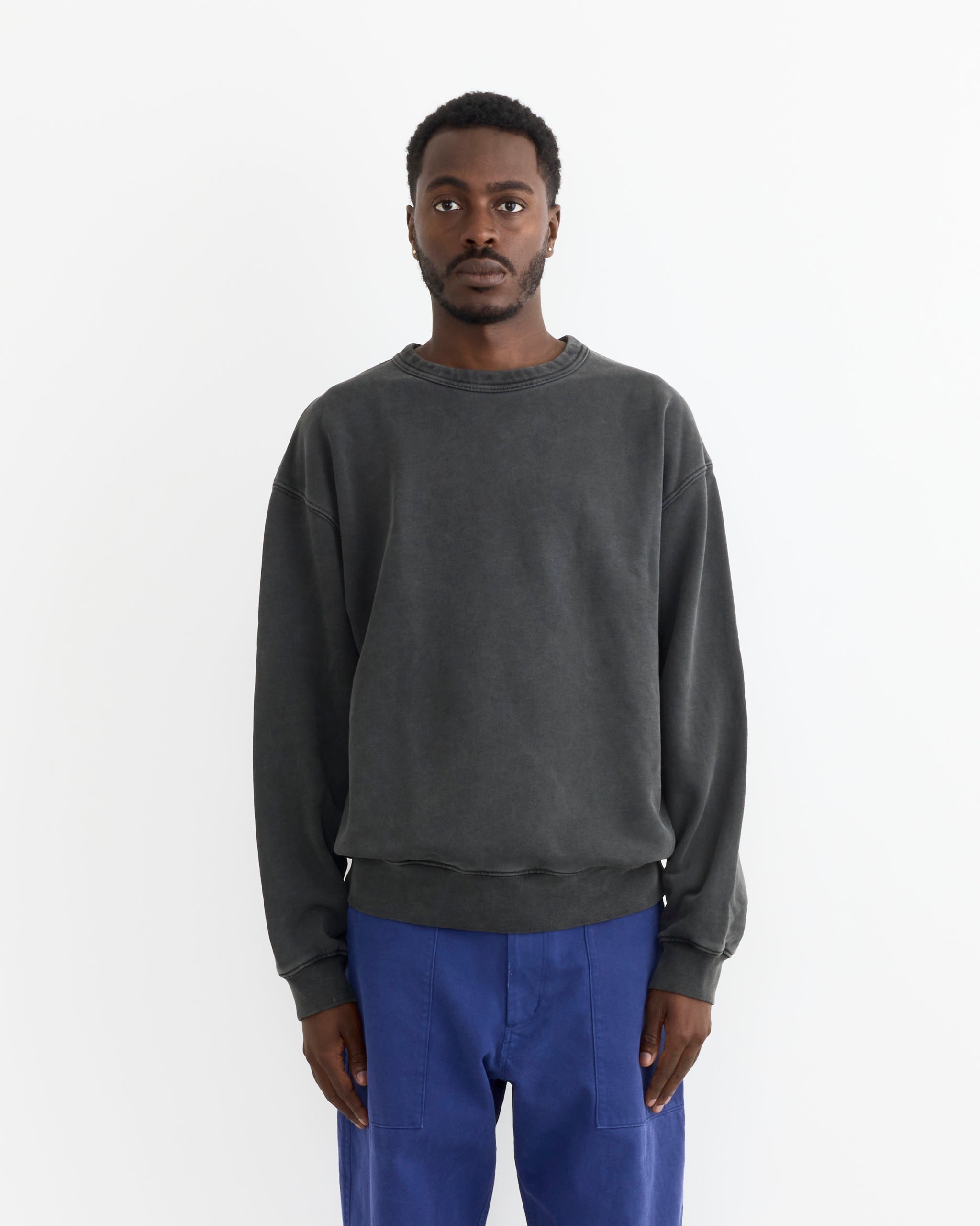 Dolphy Crew in 22oz French Terry Grey - 22oz French Terry Grey / M (269346)