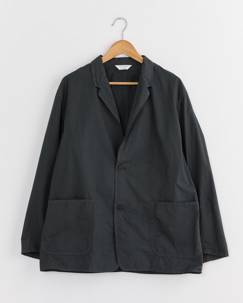 Garment Dye 2B Jacket in Green Charcoal