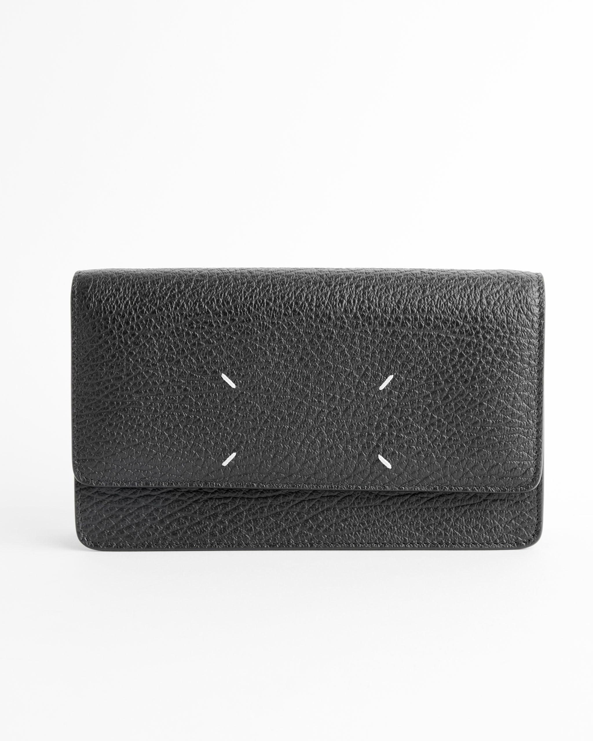 バッグ Maison Margiela WALLET ON CHAIN MEDIUM Wallet On Chain in Black