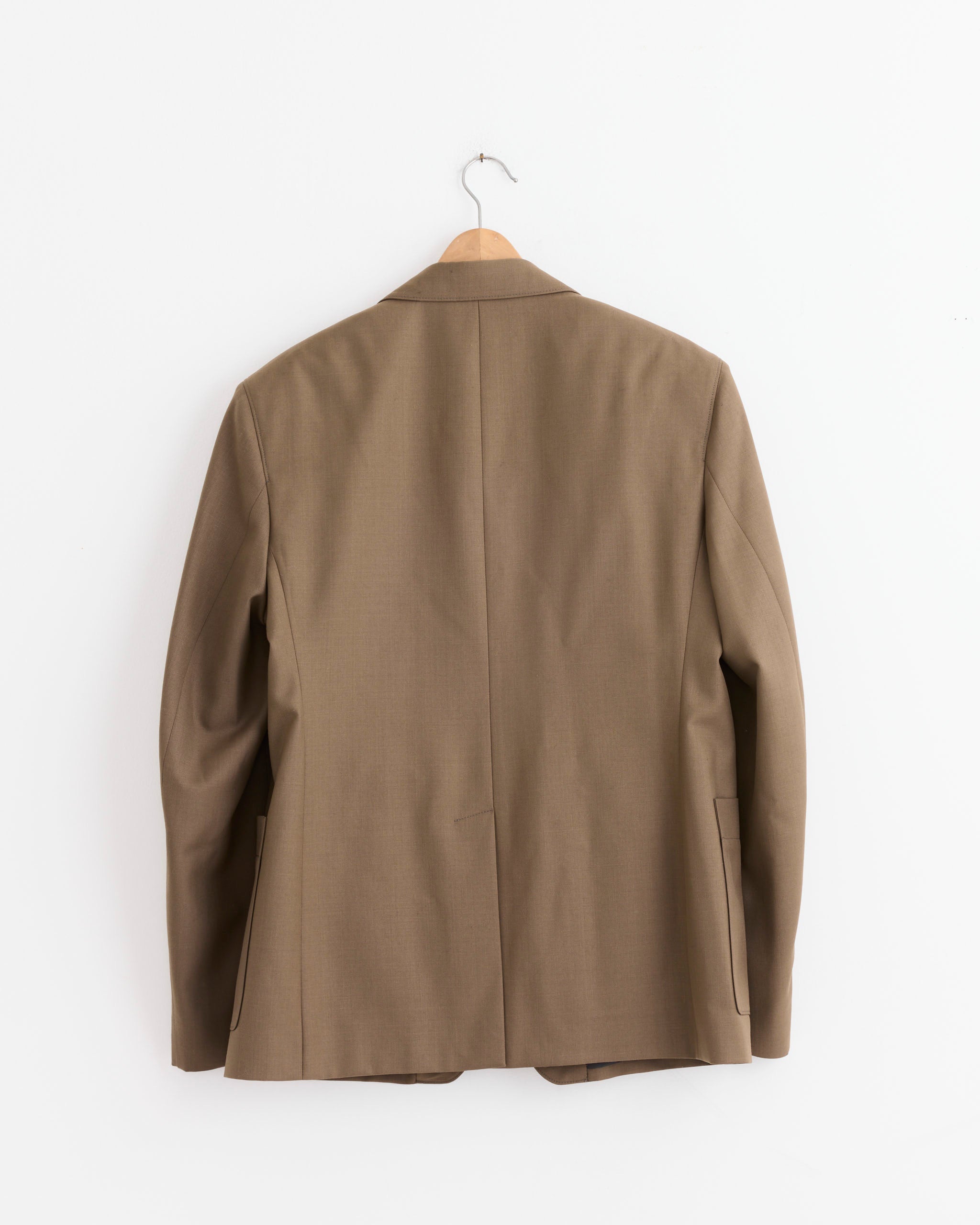 Lemaire Tailored SB Jacket Taupe Melange - Taupe Melange / 48 (271161)