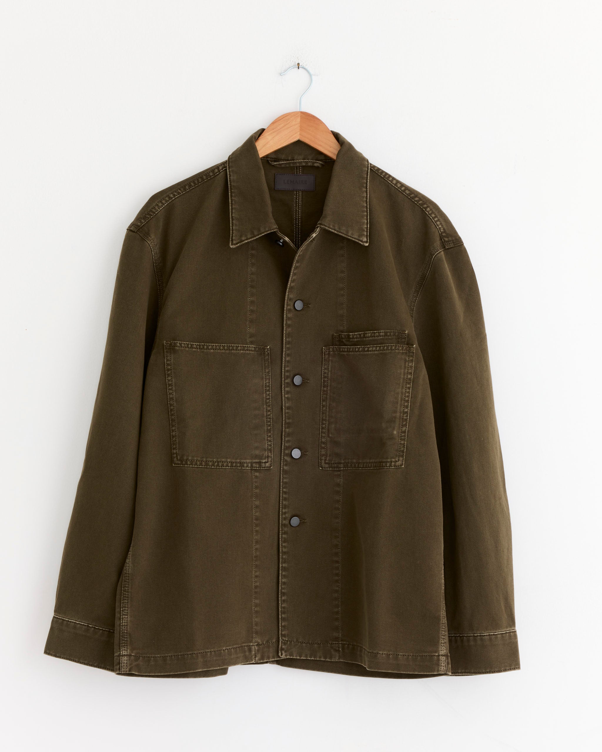 Workwear Overshirt in Moss Green - Moss Green / 48 (271214)