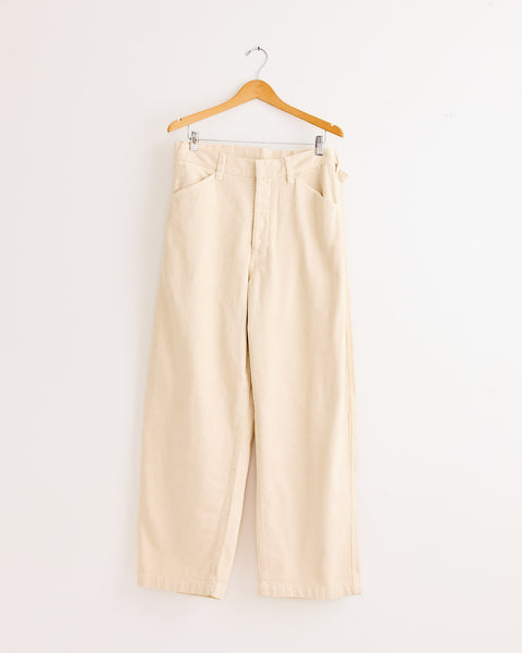 Maxi Workwear Pant in Denim Snow Clay