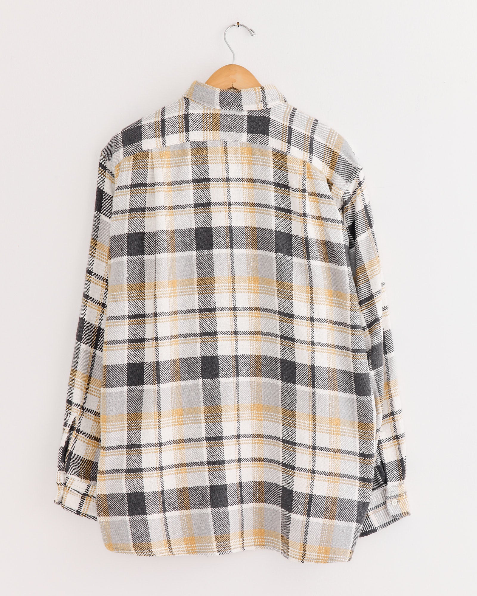 Nanamica Heavy Flannel Shirt Grey - Grey / M (271579)