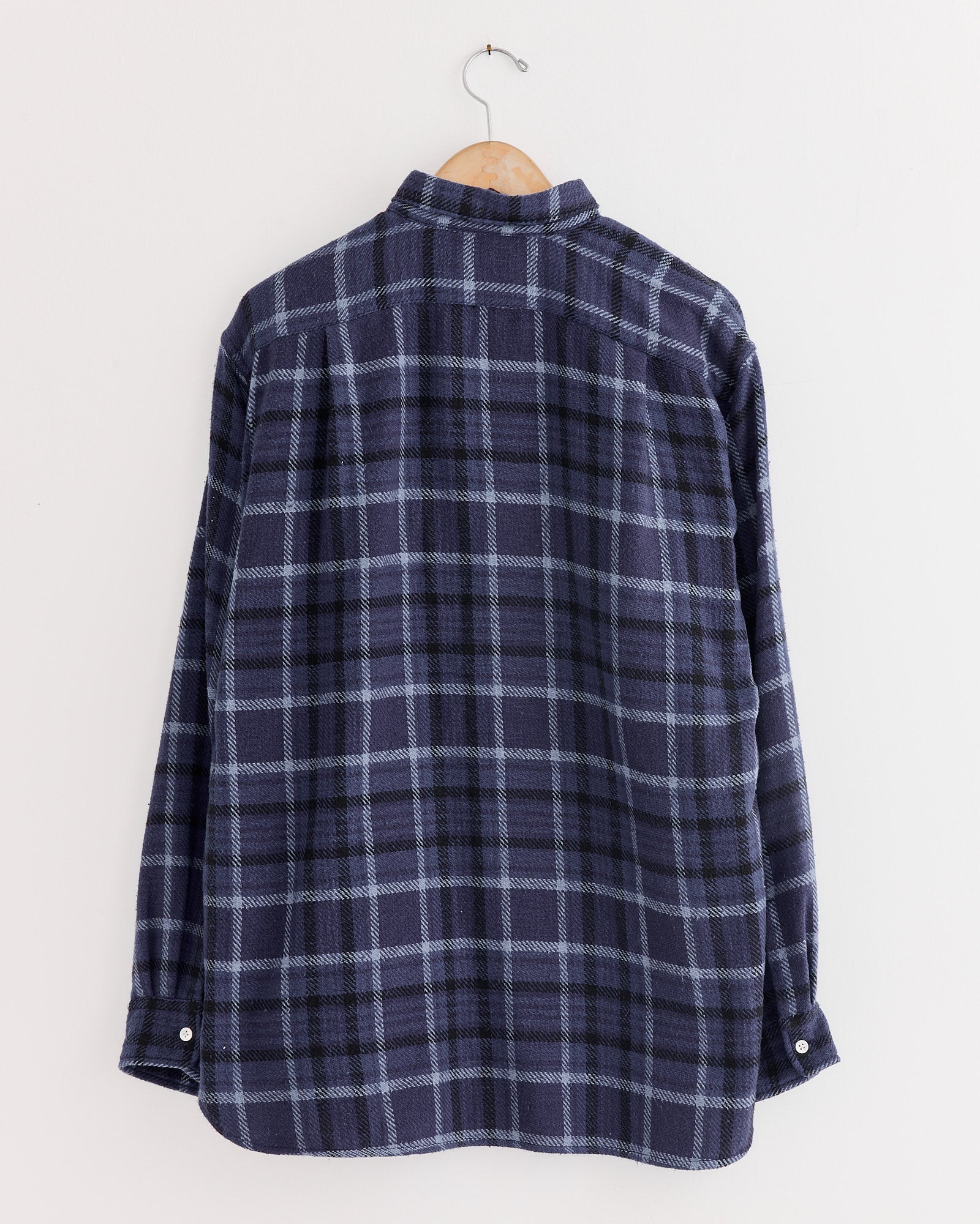 Nanamica Heavy Flannel Shirt Navy - Navy / M (271583)