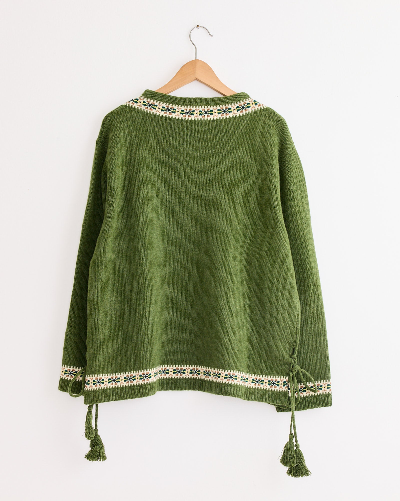 Moritz Sweater in Green Multi