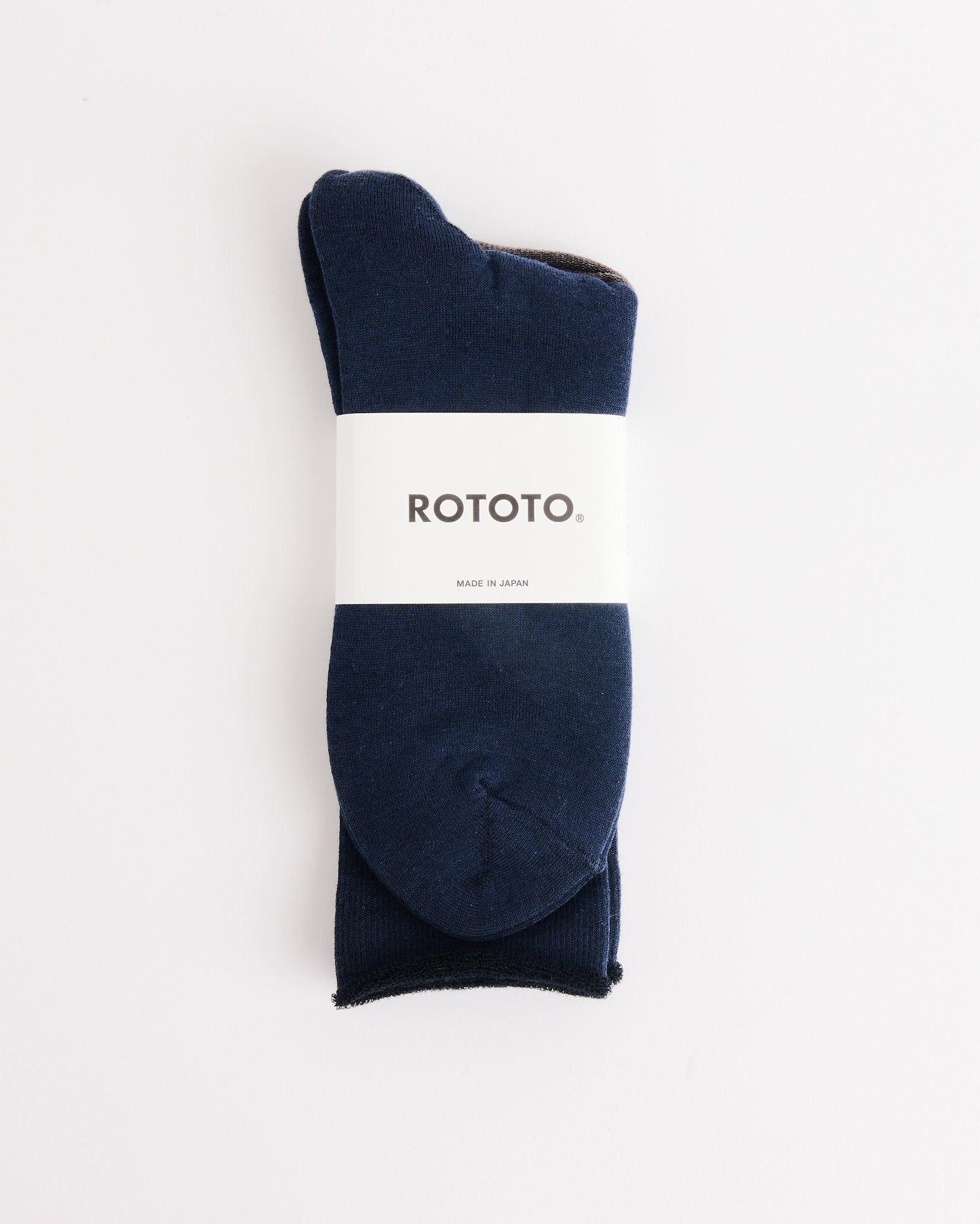 Rototo 1044 City Socks Navy/Black - Navy/Black / L (271708)