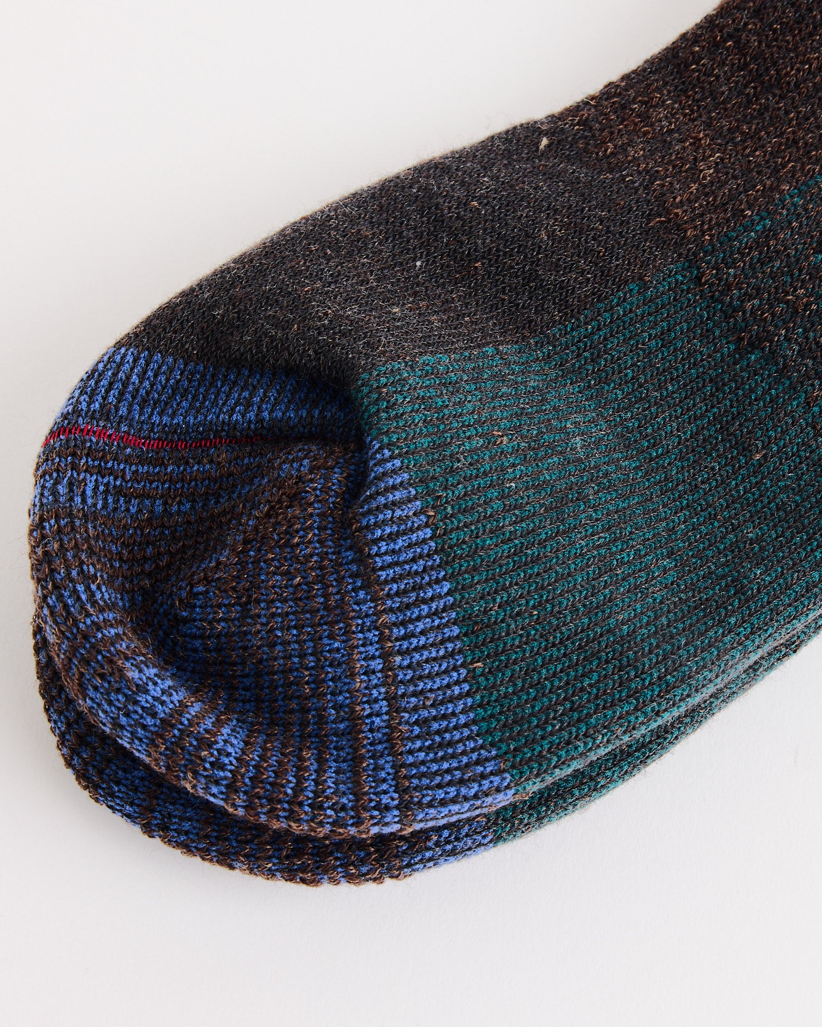 Rototo 1632 Pile Socks Dark Brown - Dark Brown / L (271711)