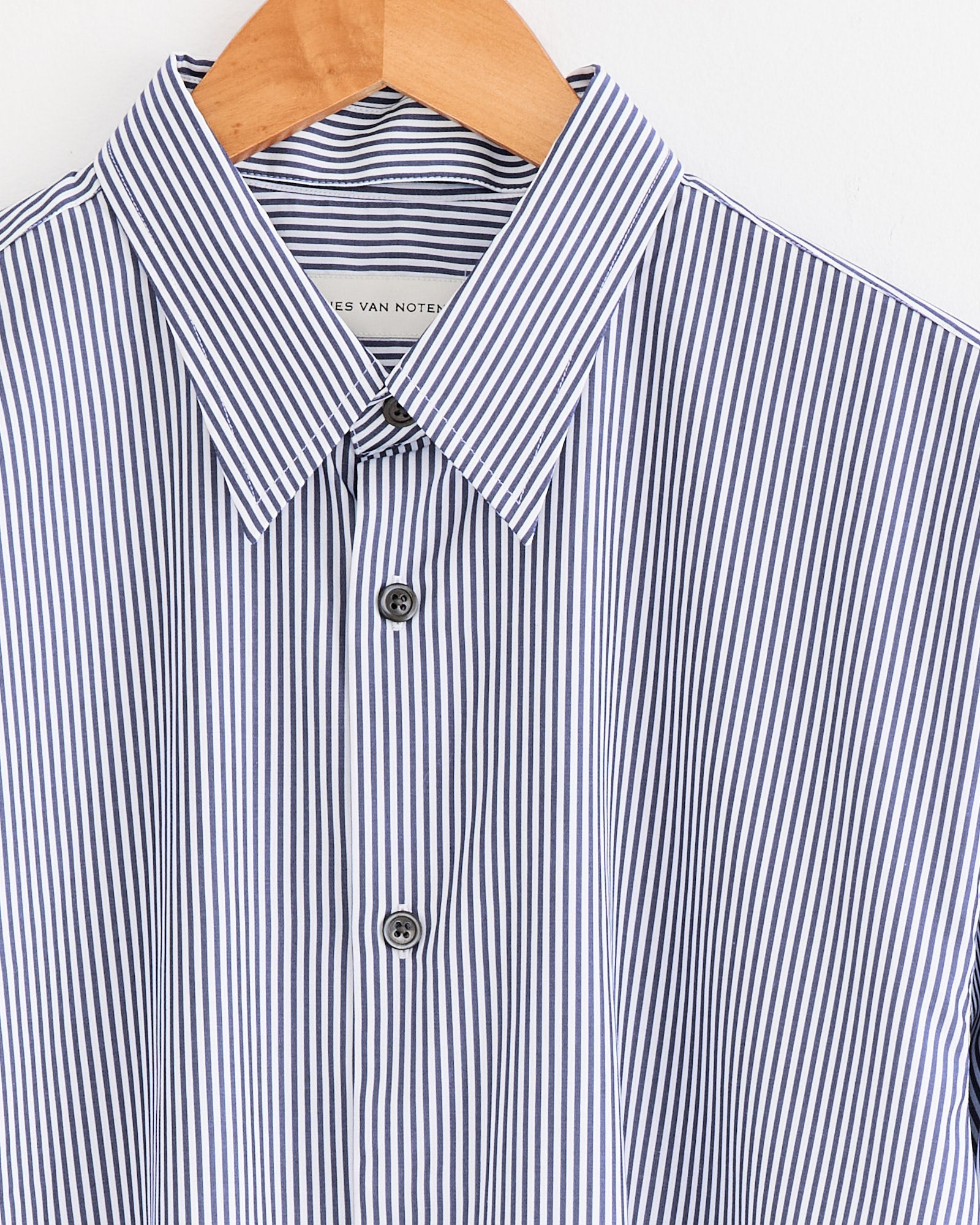 Dries Van Noten Croomd 2296 Shirt Navy - Navy / M (271746)