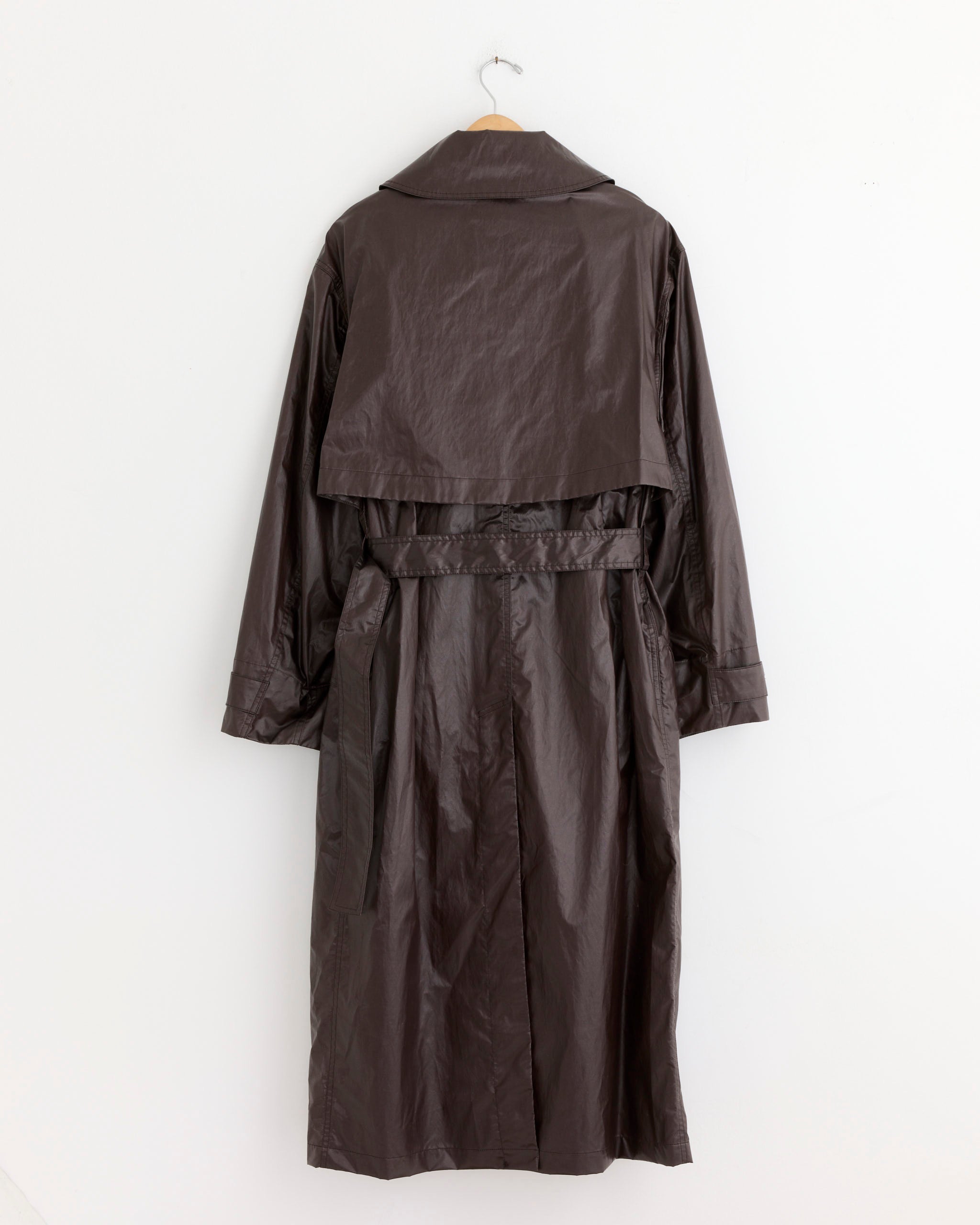 Lemaire Trench Coat Dark Cherry - Dark Cherry / 38 (272492)