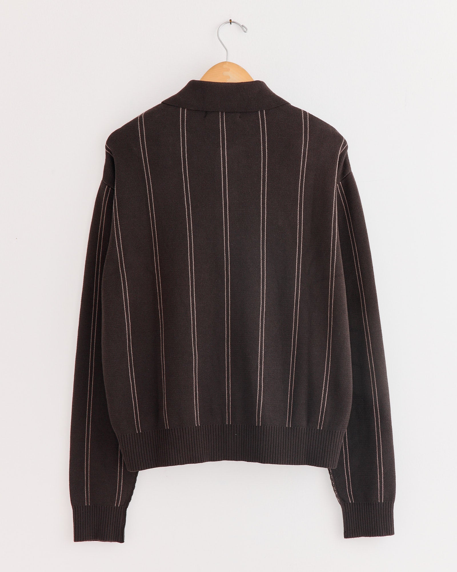 mfpen Formal Cardigan Biscuit Stripe - Biscuit Stripe / M (272582)