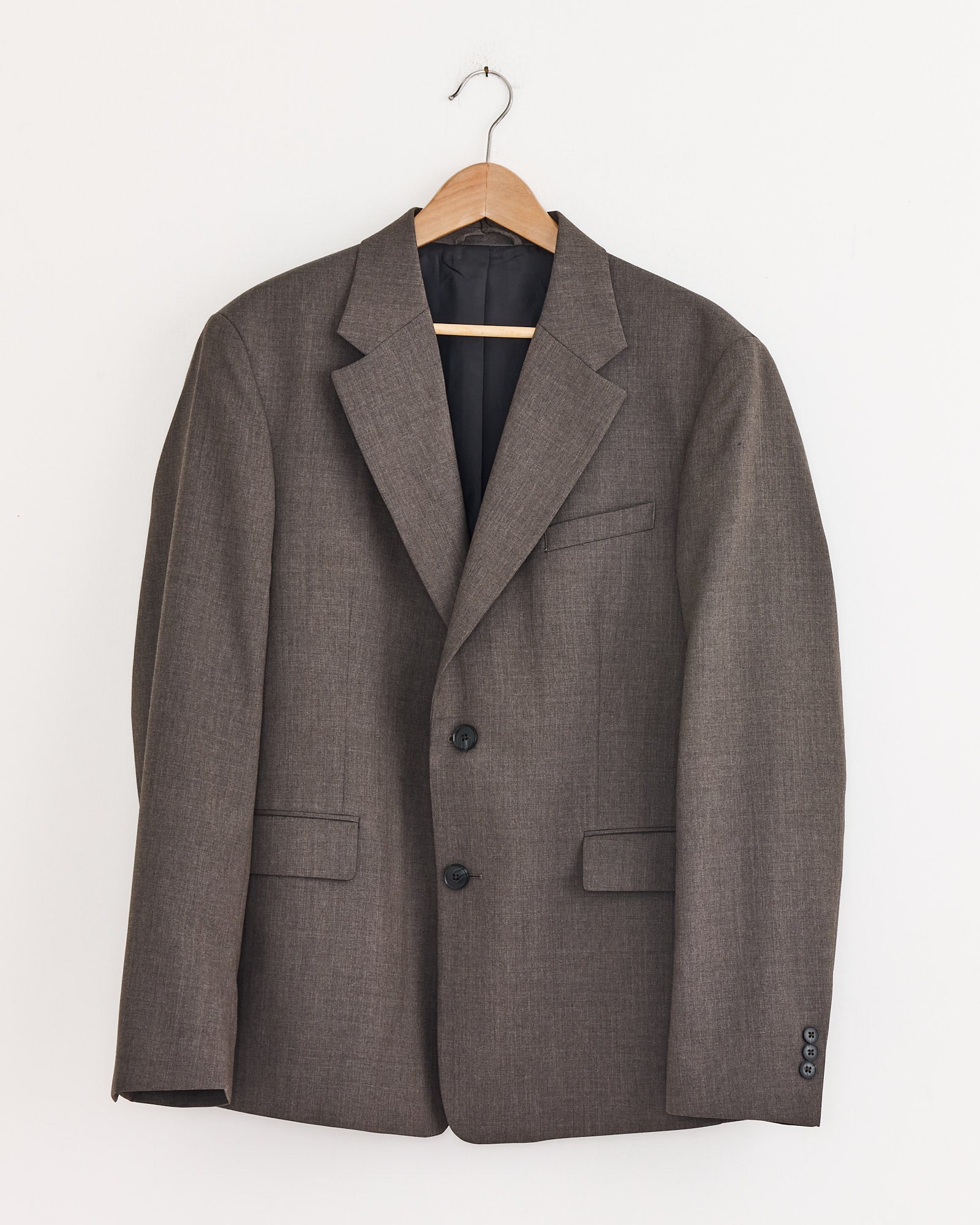 Single Breasted Blazer in Taupe - Taupe / L (272610)
