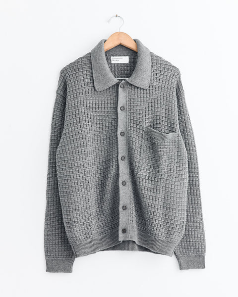 TODAYFULSilkwool Knit Cardigan チャコールグレー TODAYFULSilkwool Knit Cardigan チャコールグレー