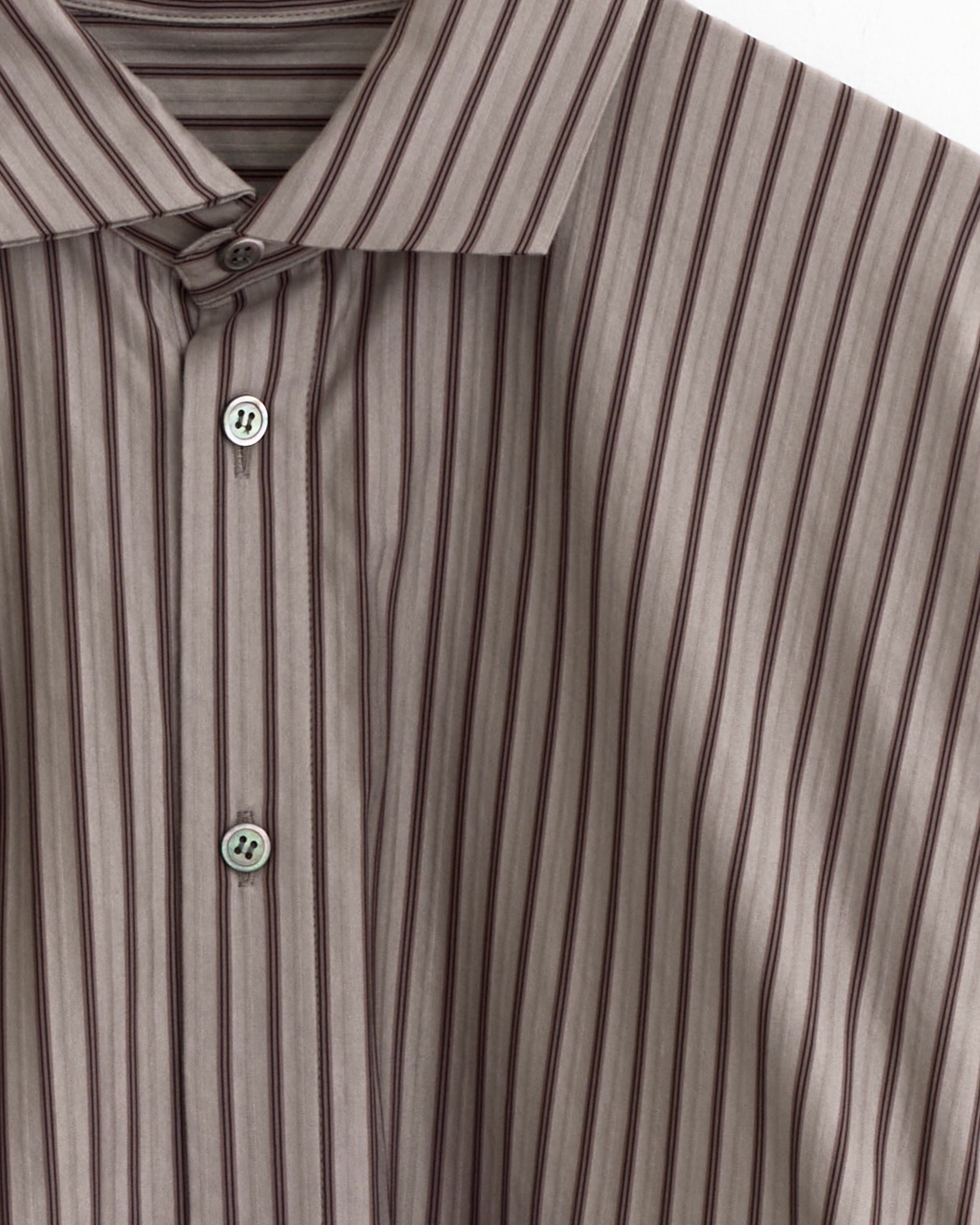 Stripe Jersey Shirt in Grey