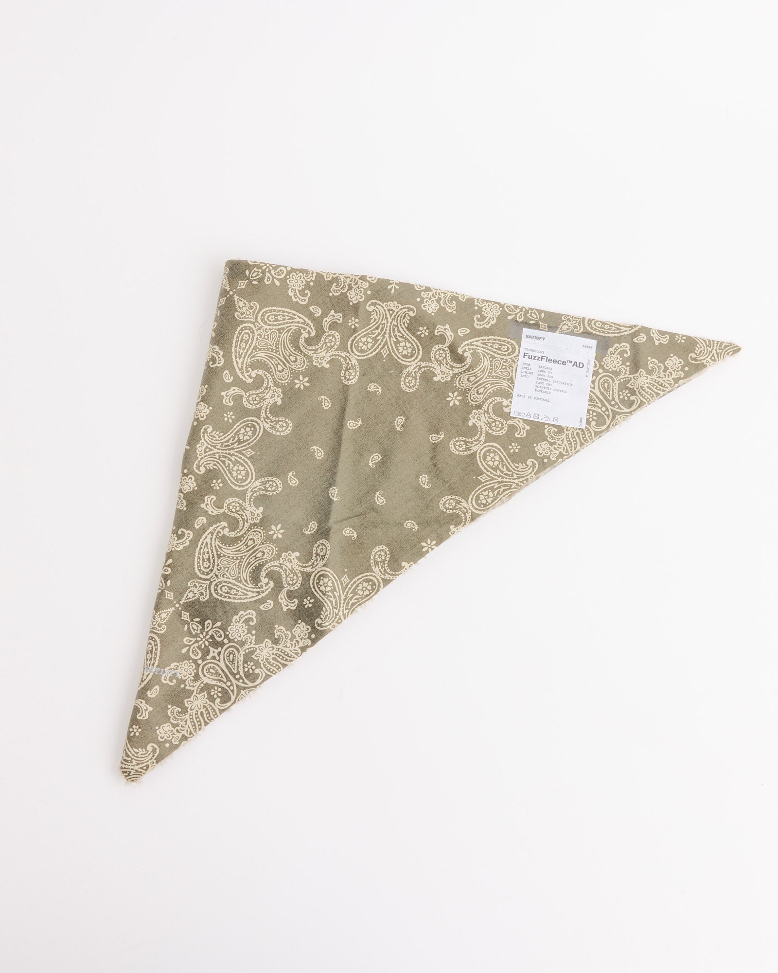 Satisfy Running FuzzFleece AD Bandana Khaki - Khaki / OS (272764)