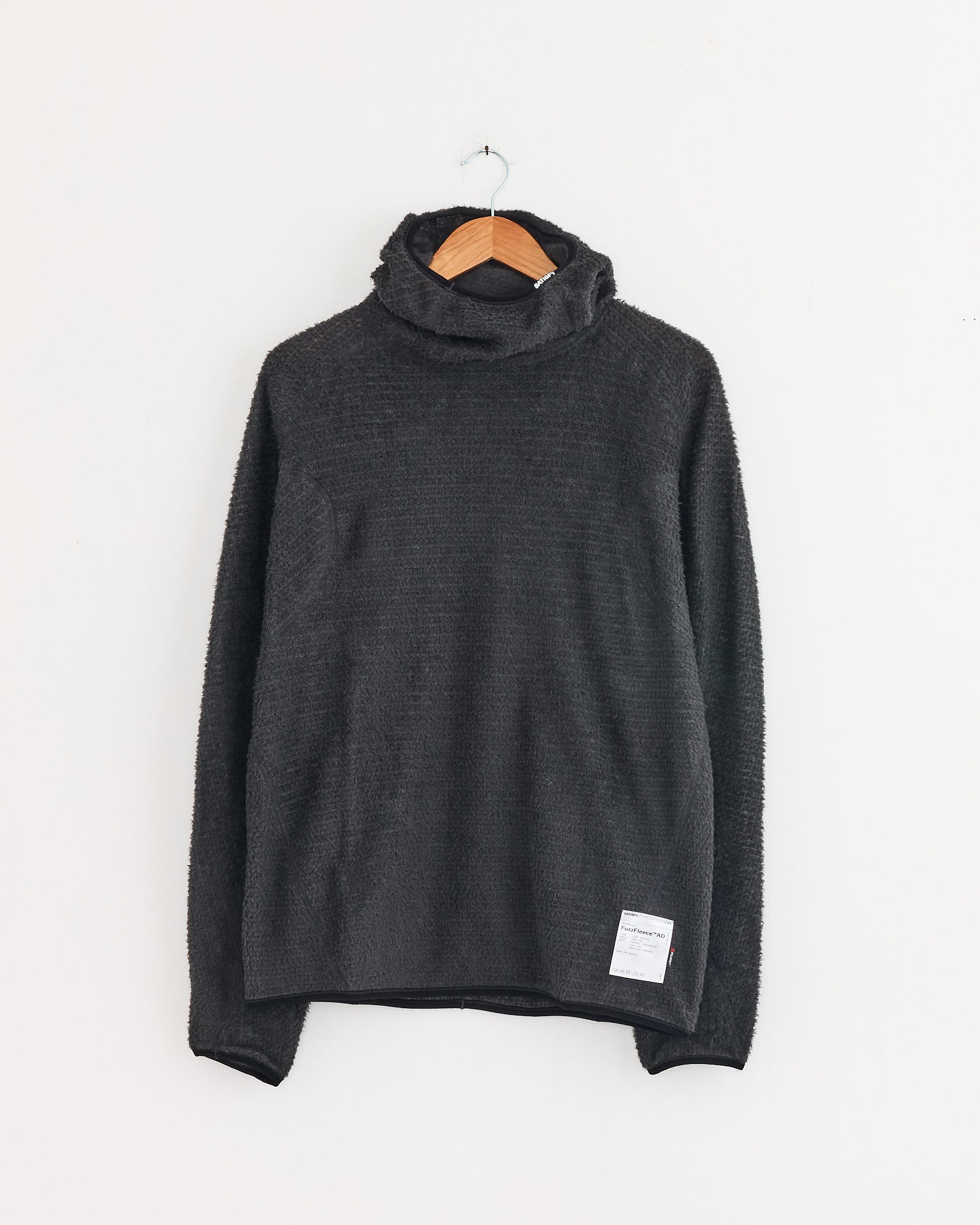 Satisfy Running FuzzFleece AD Light Hoodie Phantom - Phantom / M (272786)