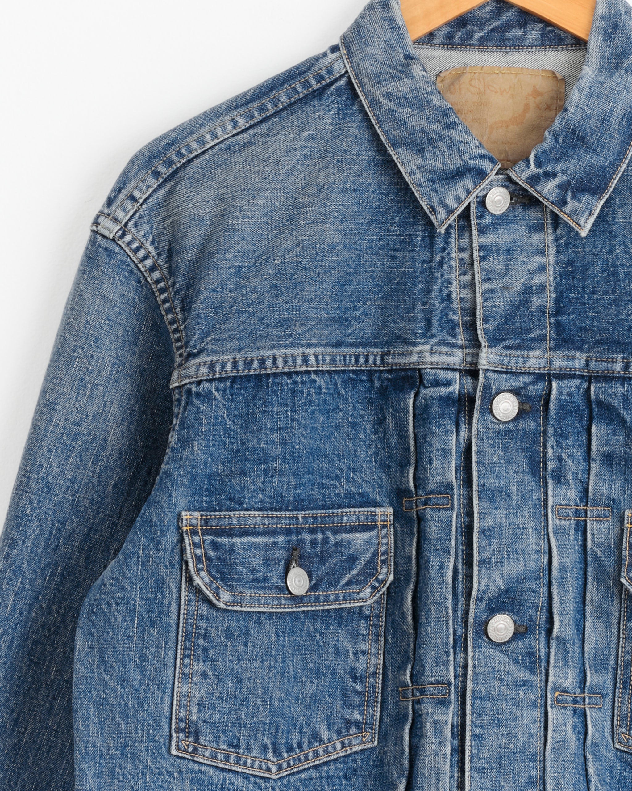 Type 2 1950's Denim Jacket in 2 Year Wash