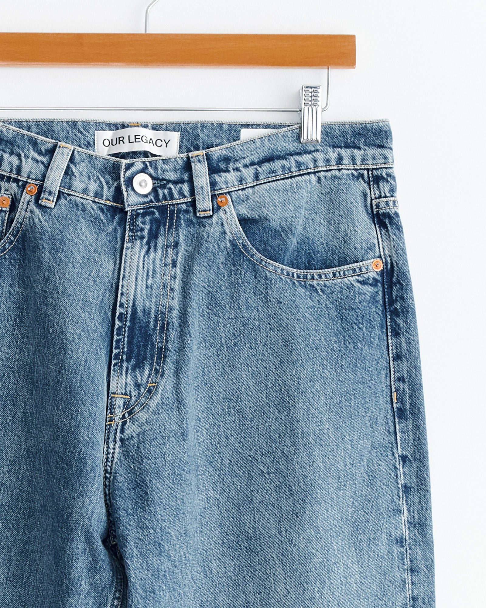 Third Cut Jean in Blue Tech Wash