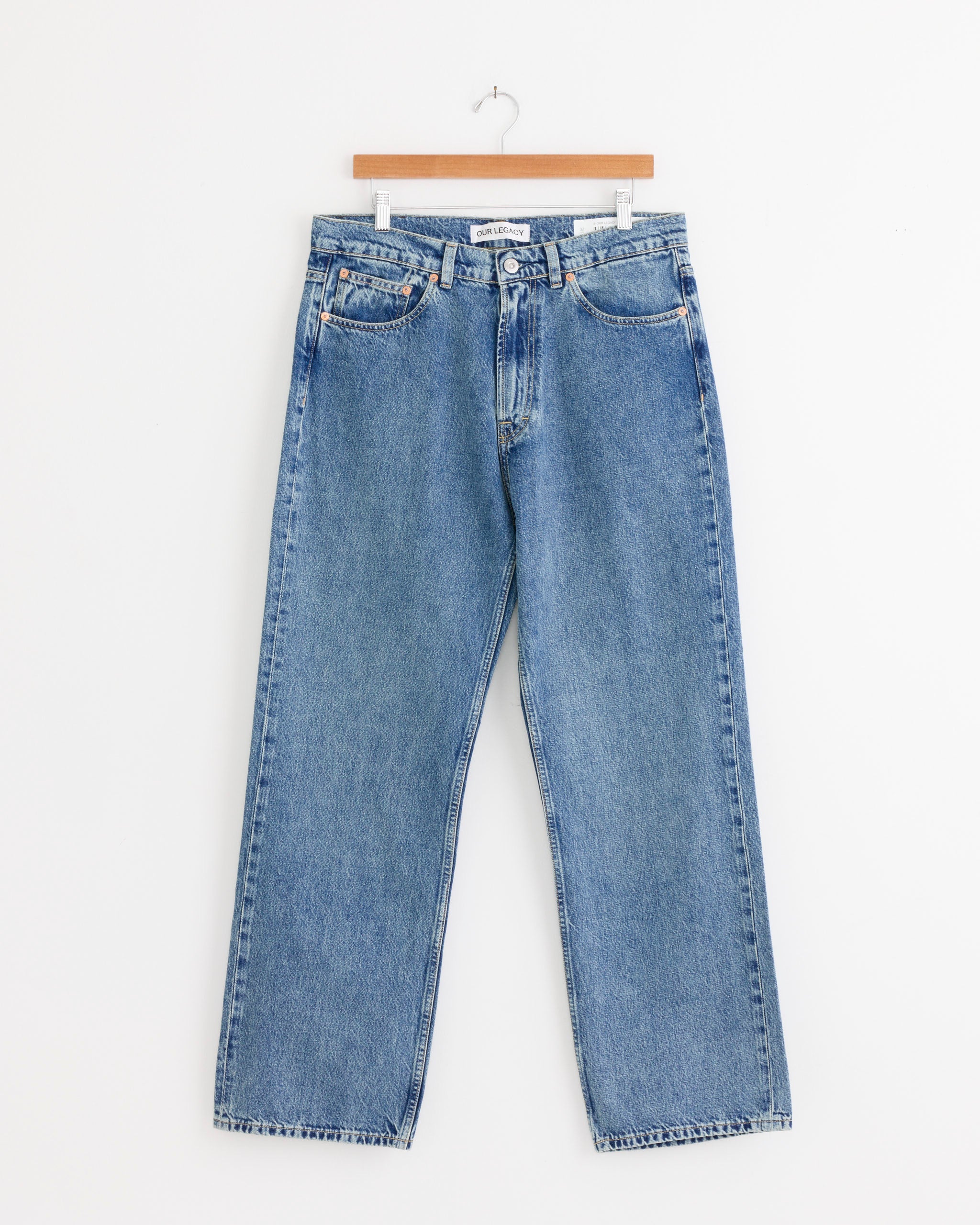 Third Cut Jean in Blue Tech Wash