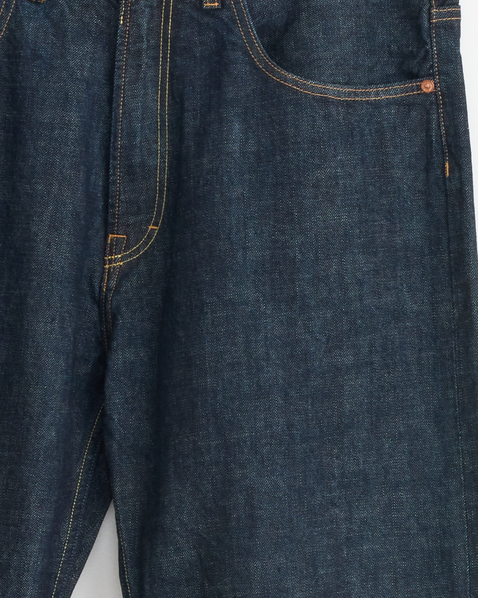 Third Cut Jeans in Blue Selvedge