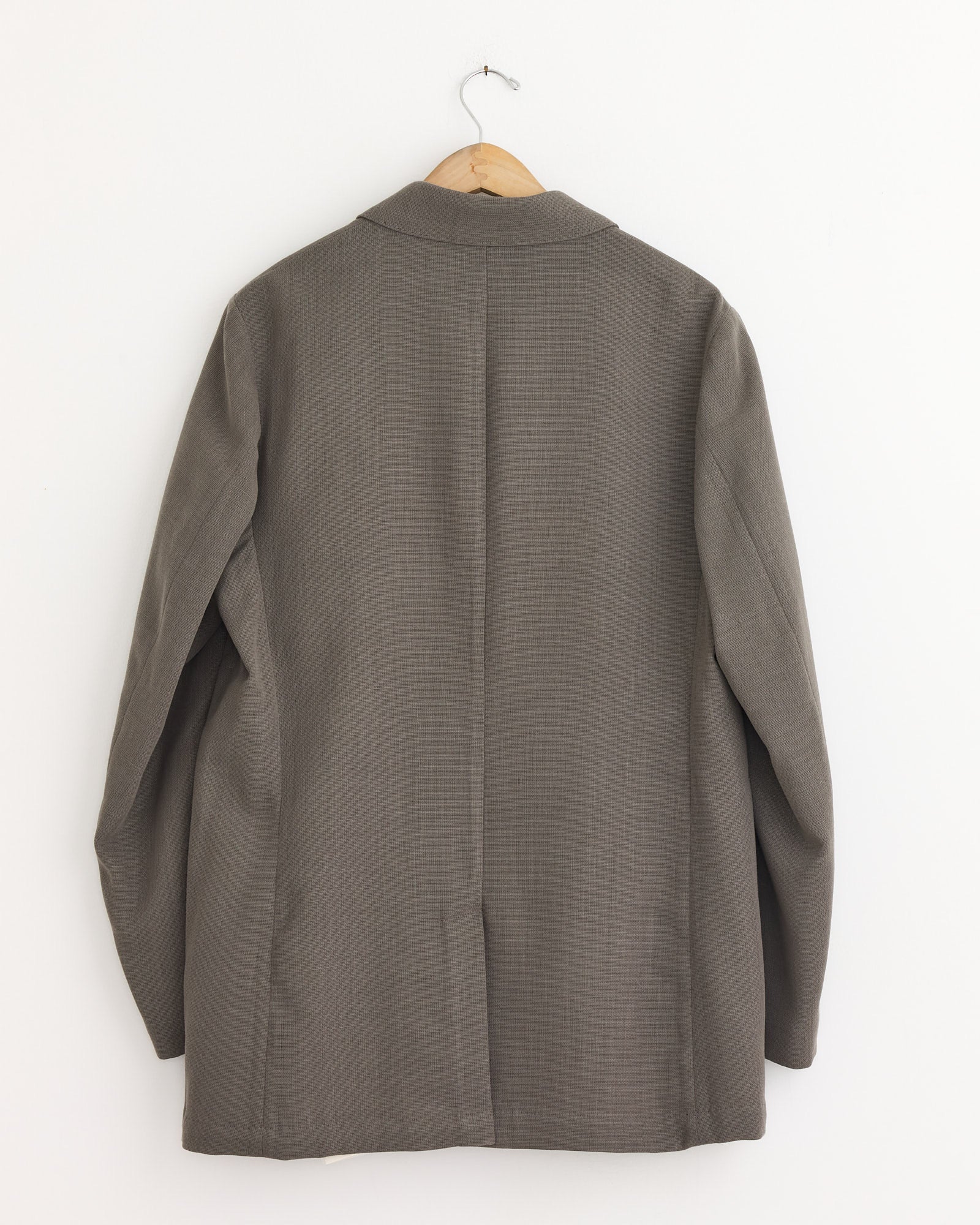 Sharp DB Blazer in Double Grey