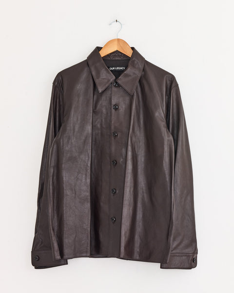 Welding Shirt in Umber Brown