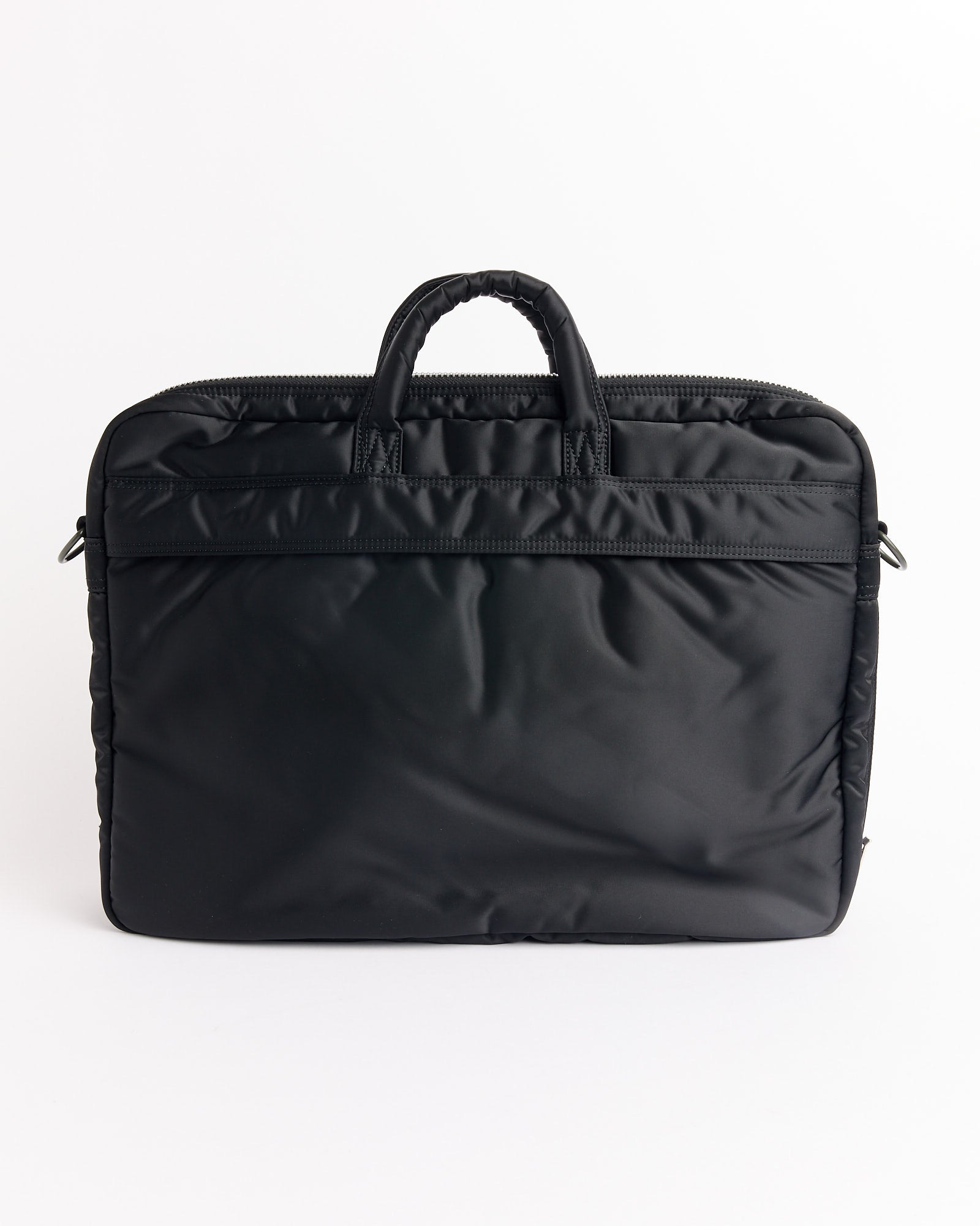 Tanker 2Way Document Zip Bag in Black
